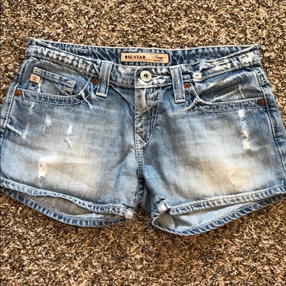 big star jean shorts